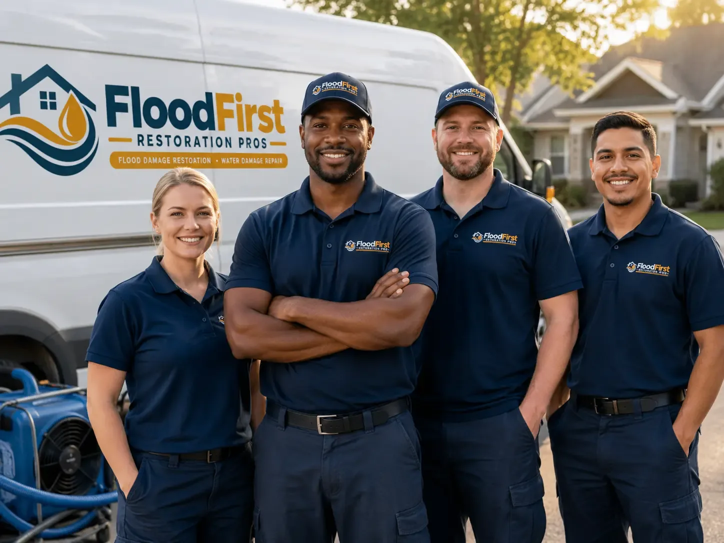 Flood Damage Restoration company in Mcfaddin, TX