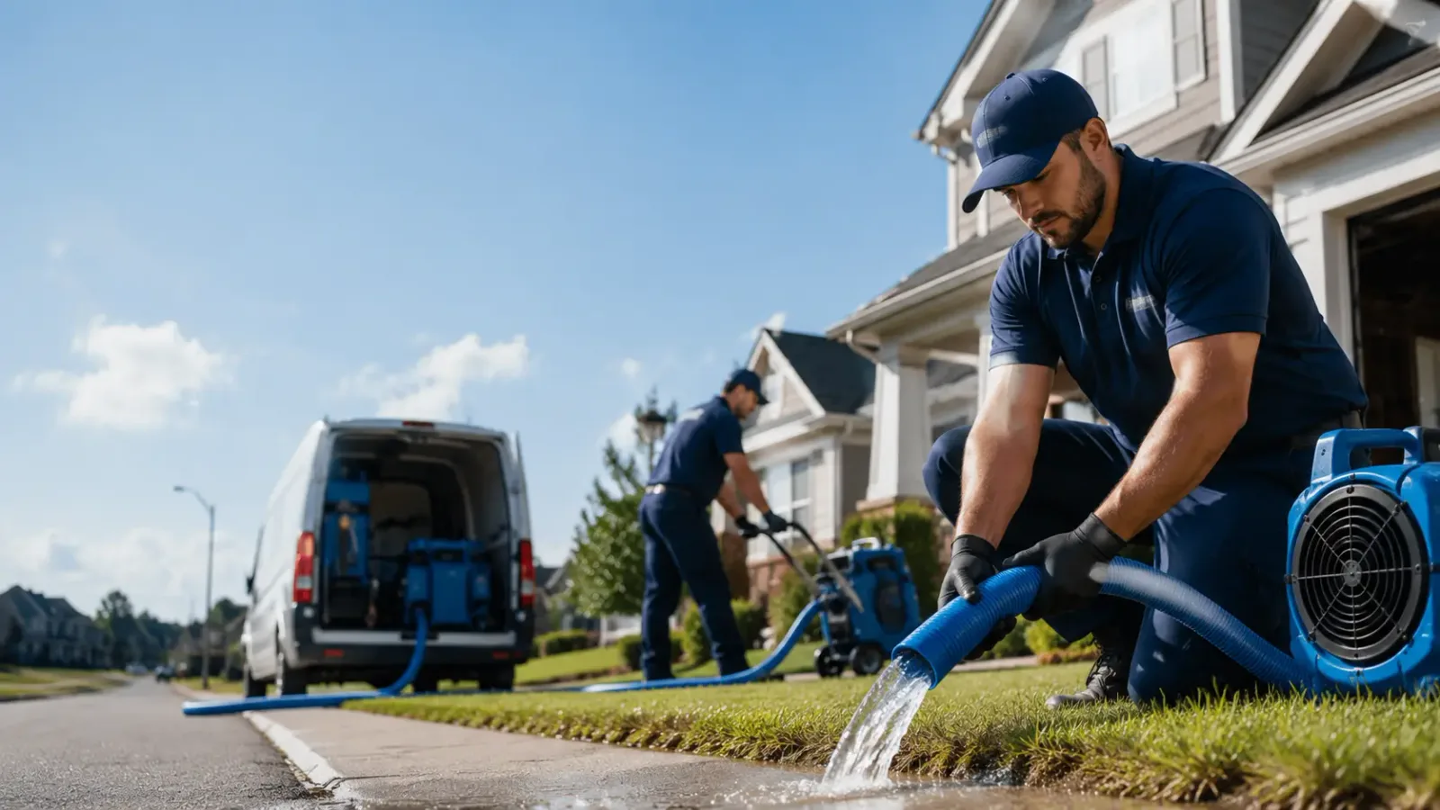 Flood Damage Restoration in Mcfaddin, TX